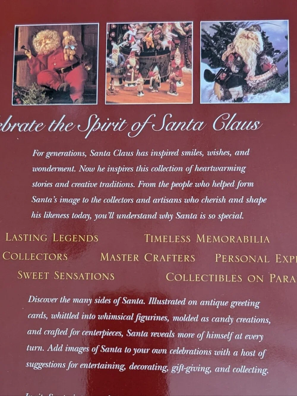 Santa Claus Collection Glossy Collector's Book, BHG Publication Vol.1